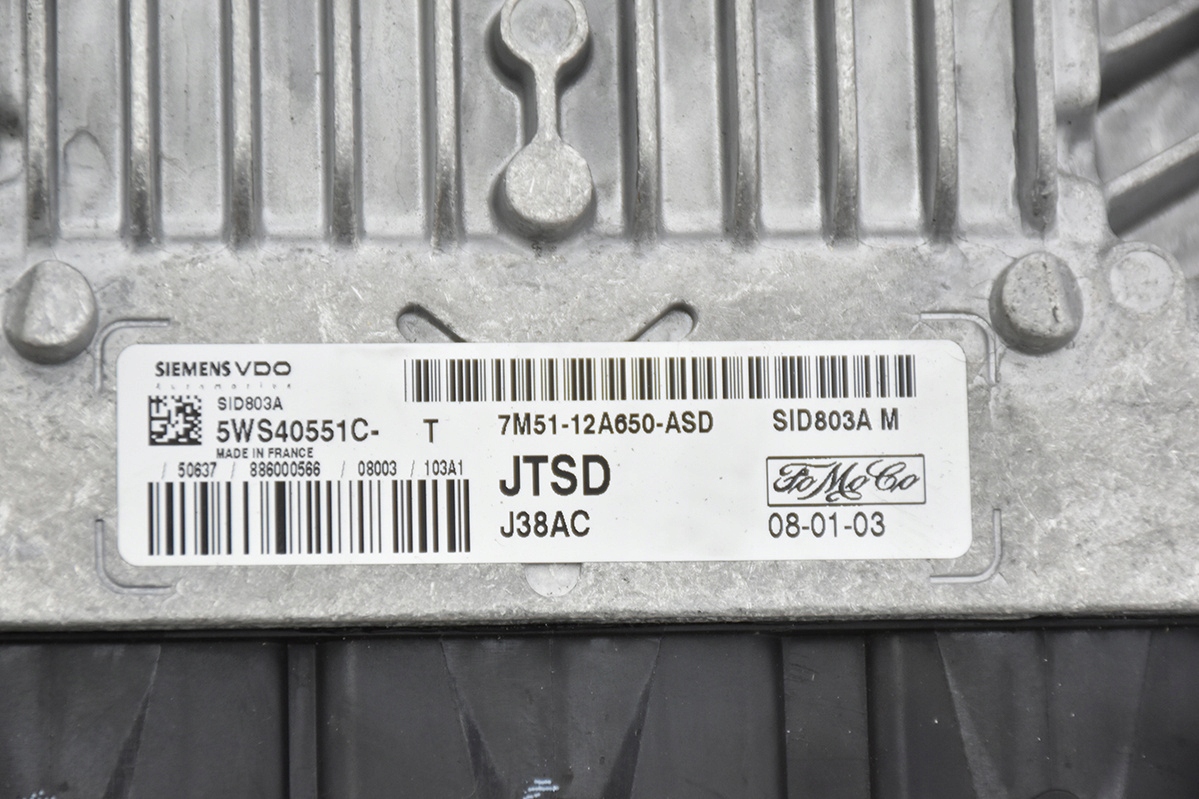 Computer Bedienteil FORD FOCUS MK2 7M51-12A650-ASD