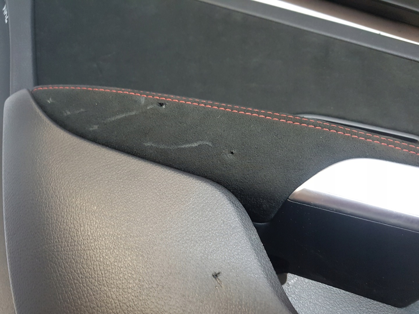 MERCEDES w177 side upholstery door rear part right