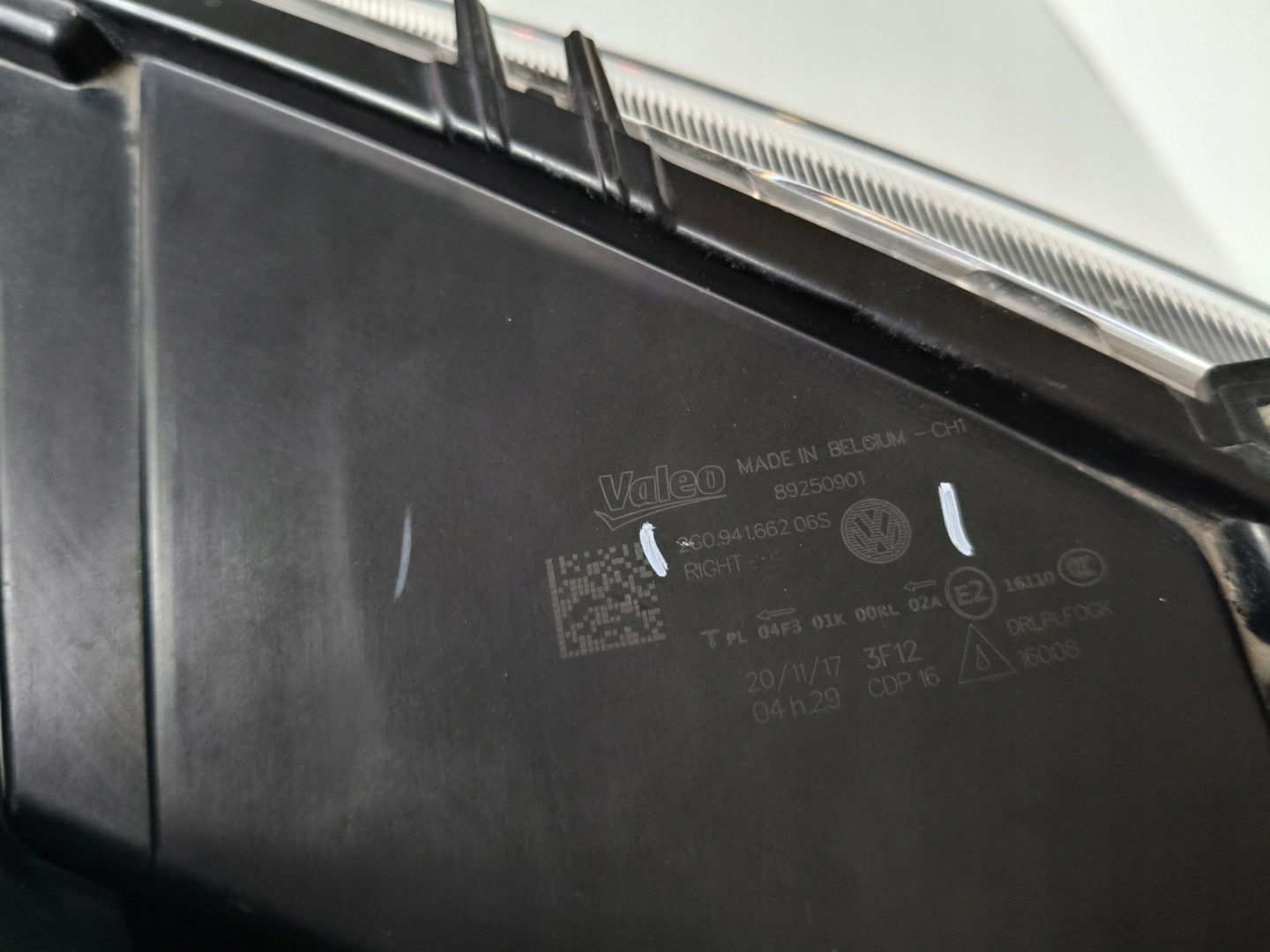 Nebelscheinwerfer rechts VW POLO 2G 17- LED