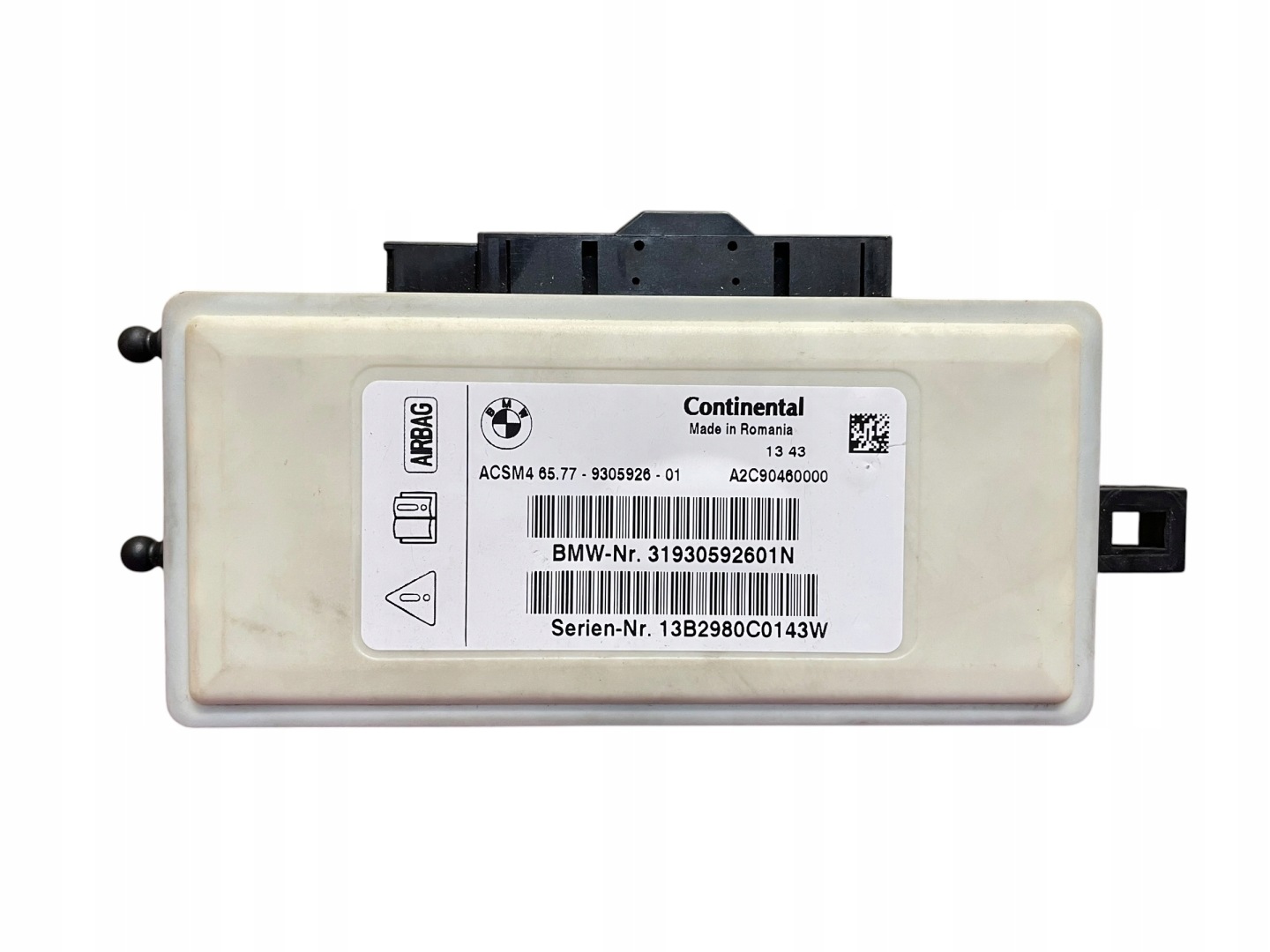 module control unit airbag BMW BMW X5 F15