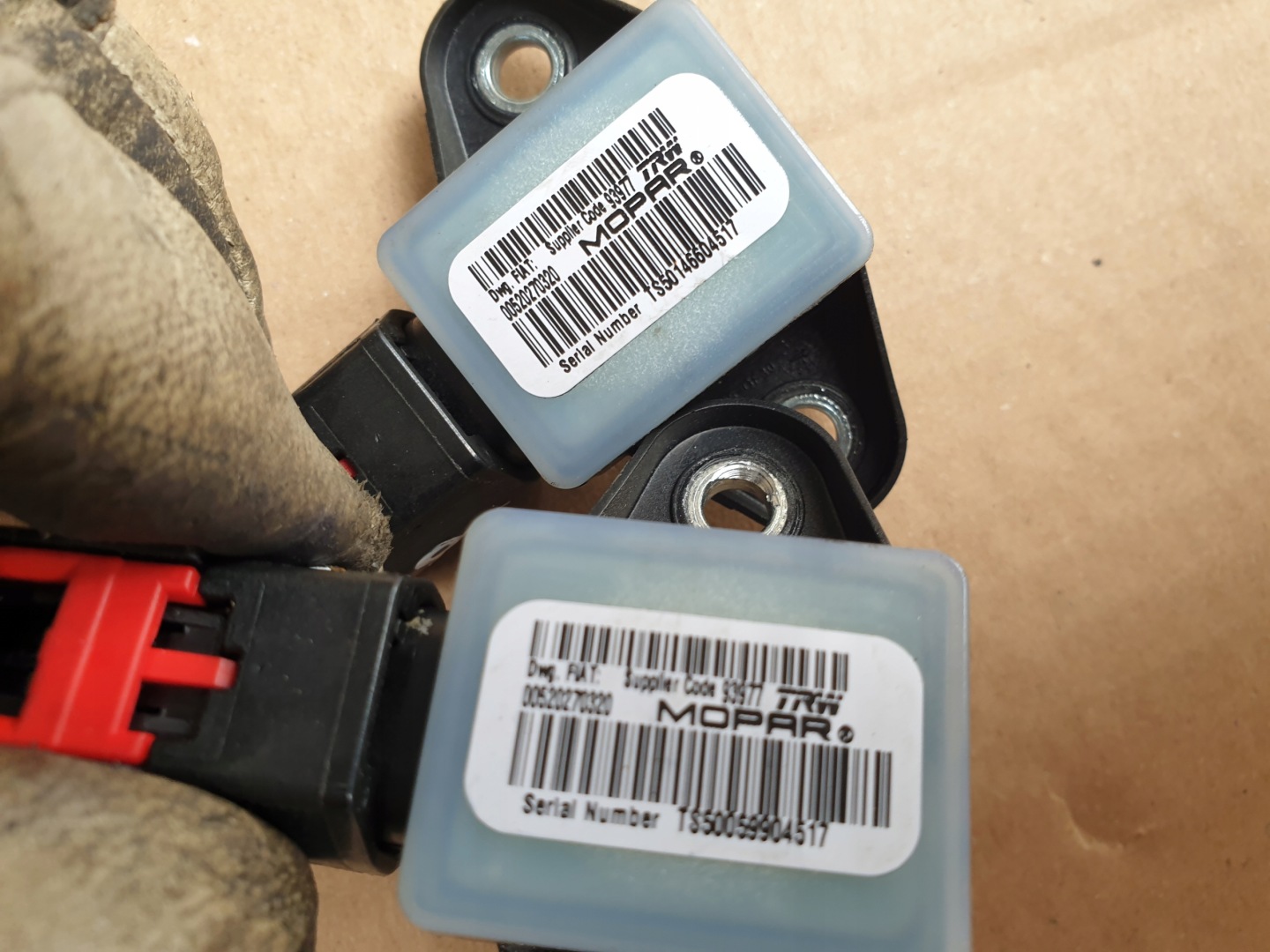 SENSOR airbag AIRBAG FIAT TIPO 2015- 00520270320