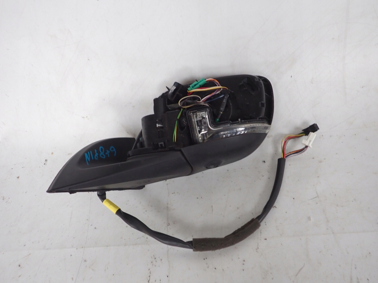 NISSAN LEAF II 17- mirror exterior left 14 PIN