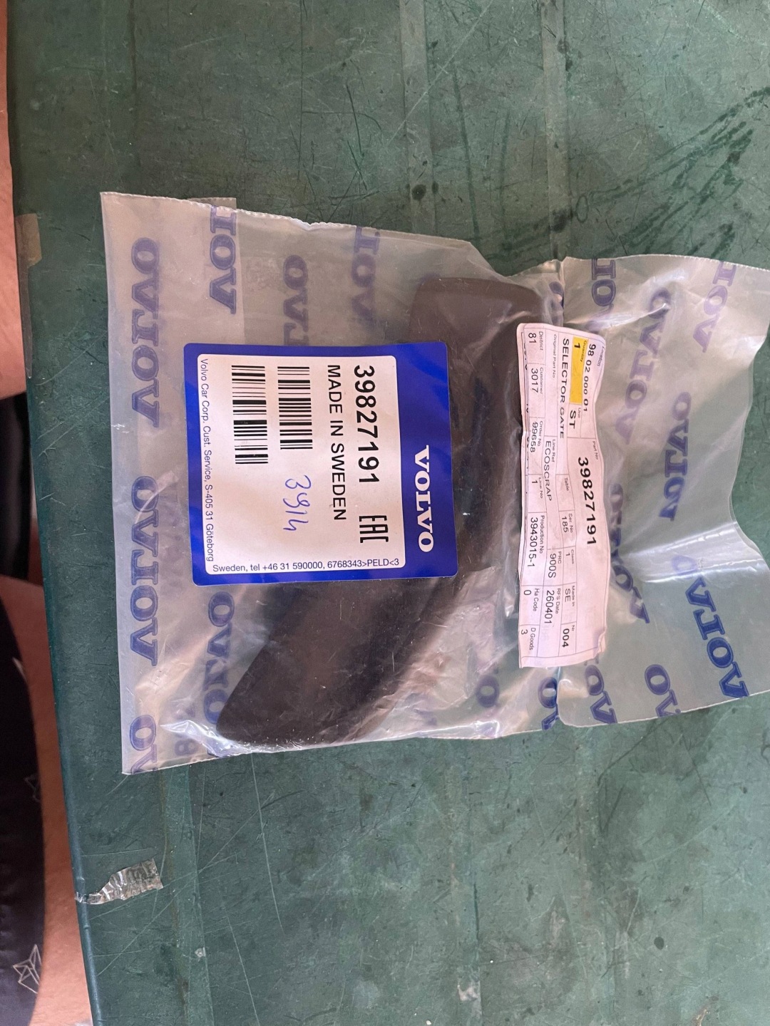 PRZELOTKA OSSATURA di sicurezza VOLVO XC60 39827191 @A