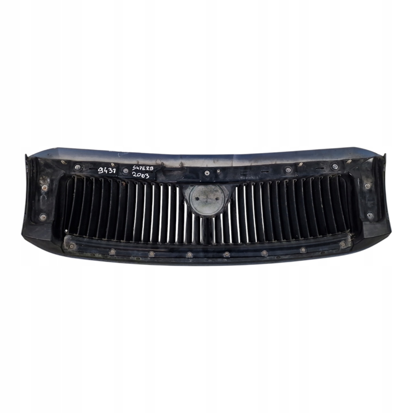SKODA SUPERB e 1 GRIGLIA completa CHROM ORG. 9431 3U0853651C