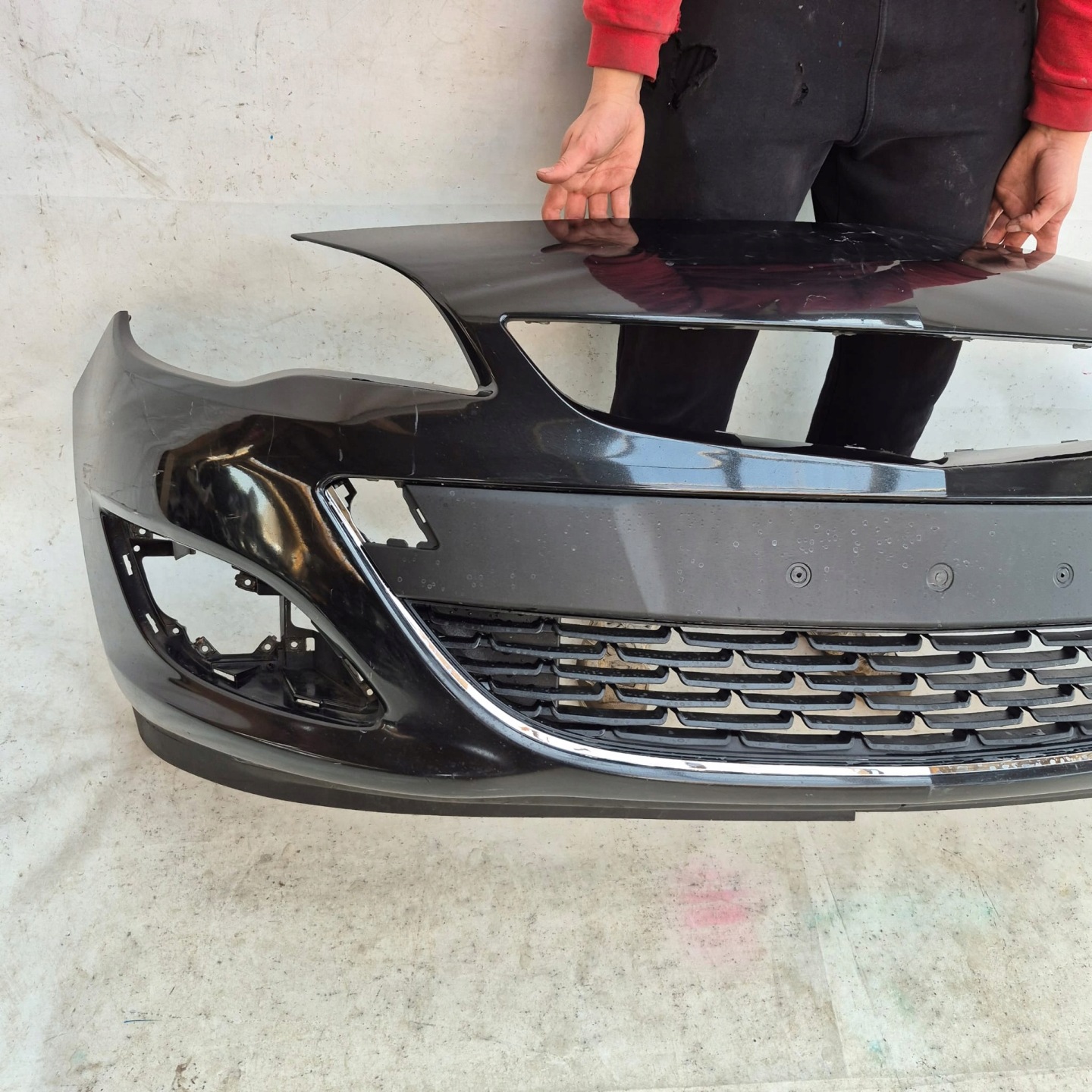 OPEL ASTRA J LIFT 12-15 bumper front front