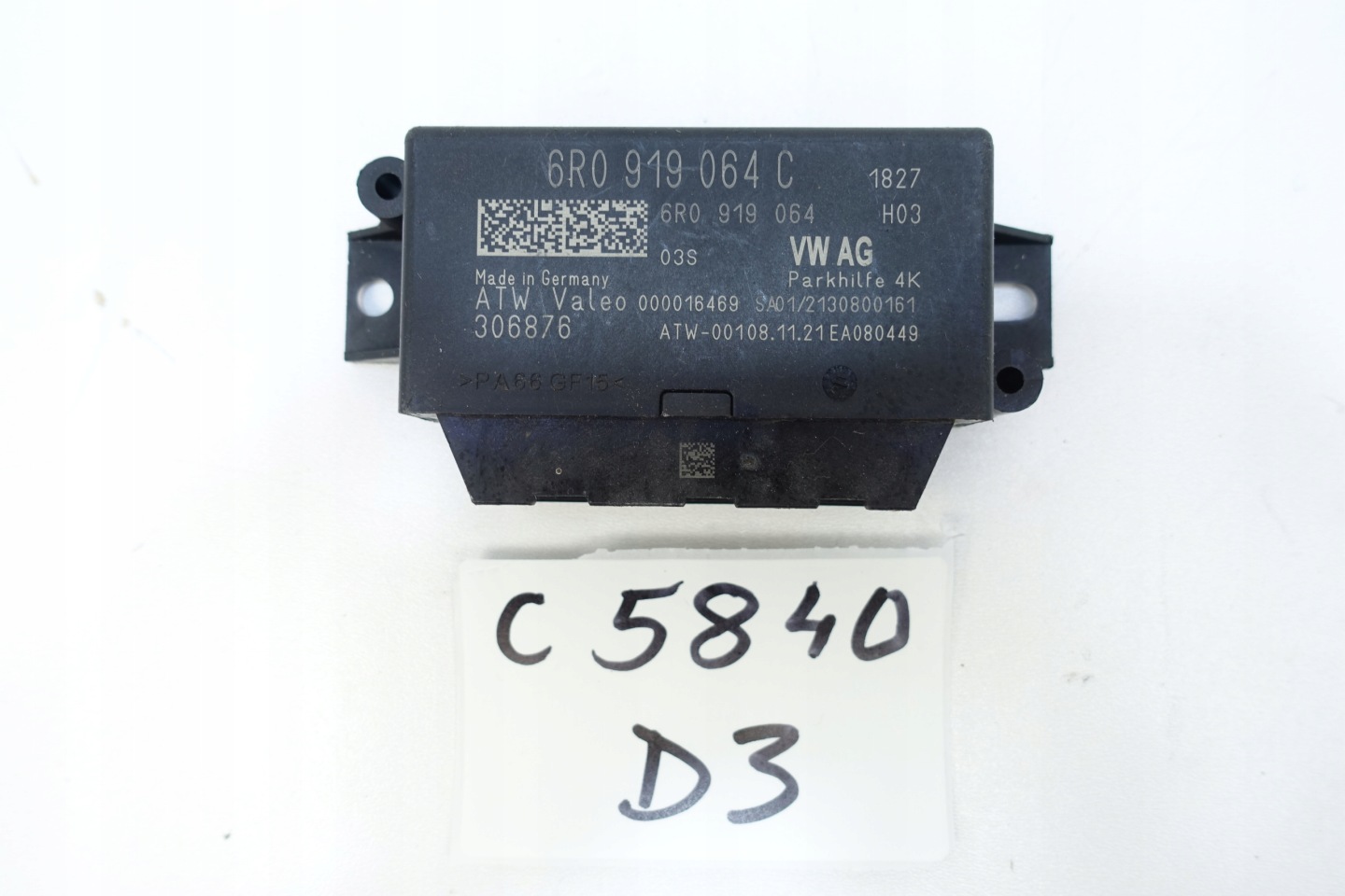 modulo Centralina parcheggio PDC VW POLO V 6R