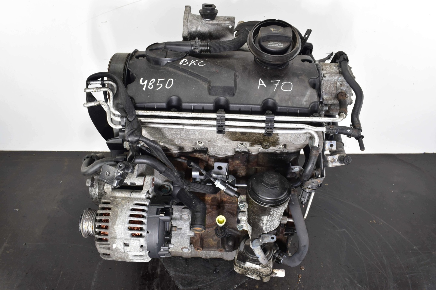 engine GOLF V PASSAT B6 SUPERB II TOURAN ALTEA 1.9TDI 105KM BKC @KOMPRESJA@