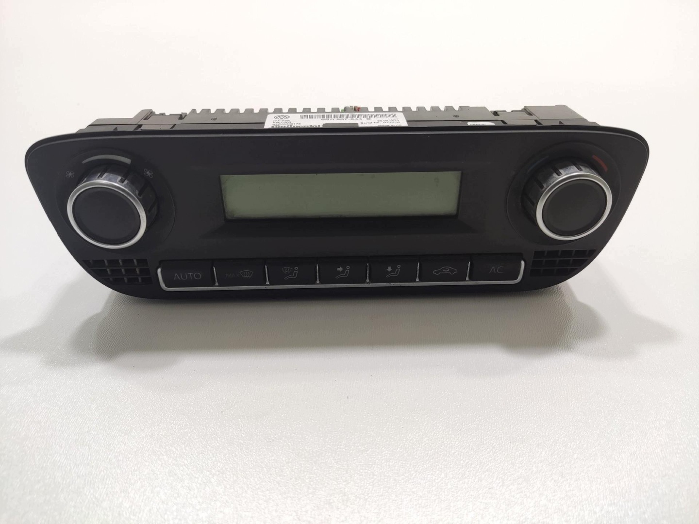 air conditioning control panel air conditioning devices VOLKSWAGEN POLO V 6R 2009-2013 6R0907044B