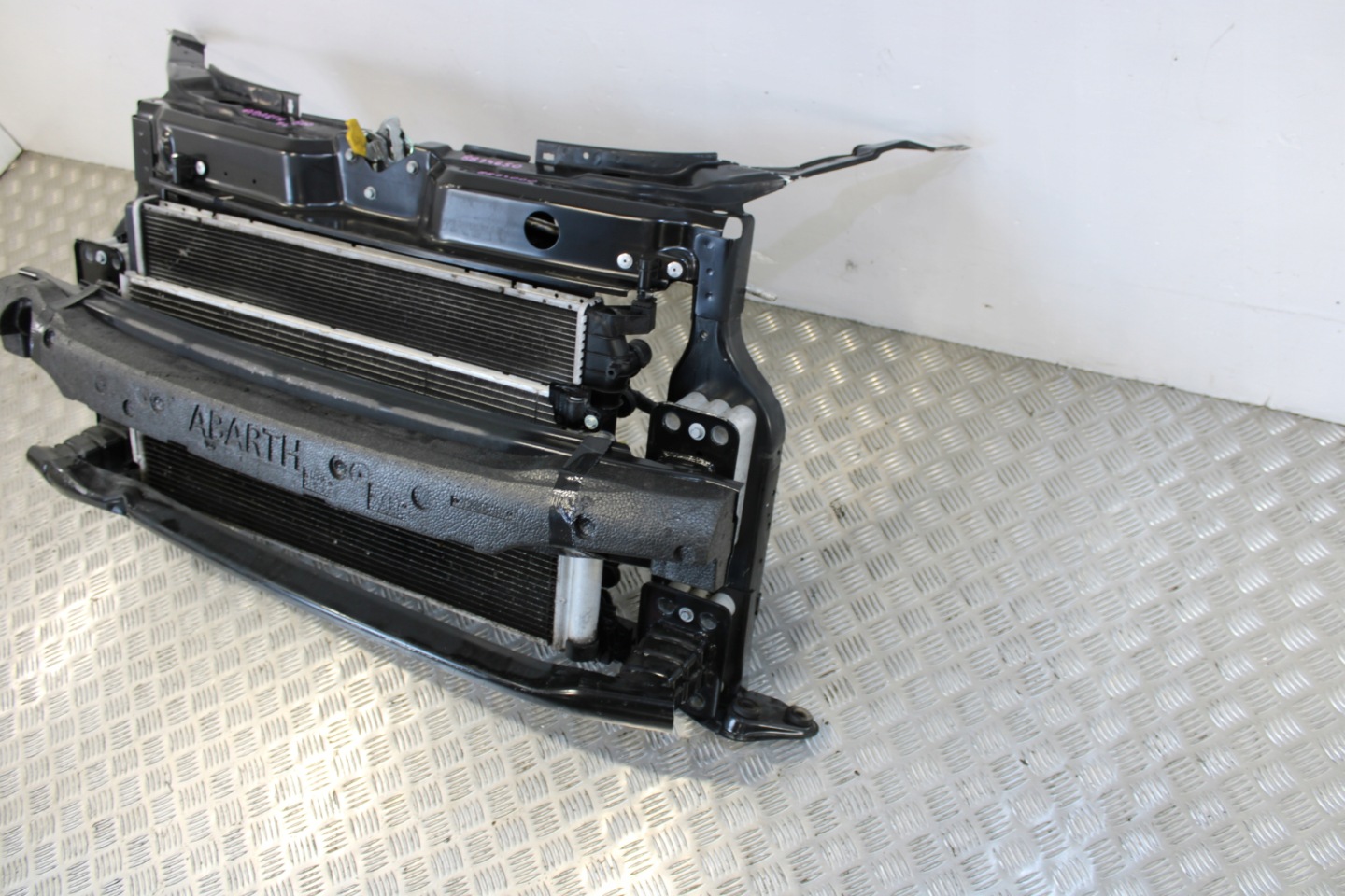 support panel for radiators front pillar radiator FIAT 500 ABARTH LIFT 1,4T