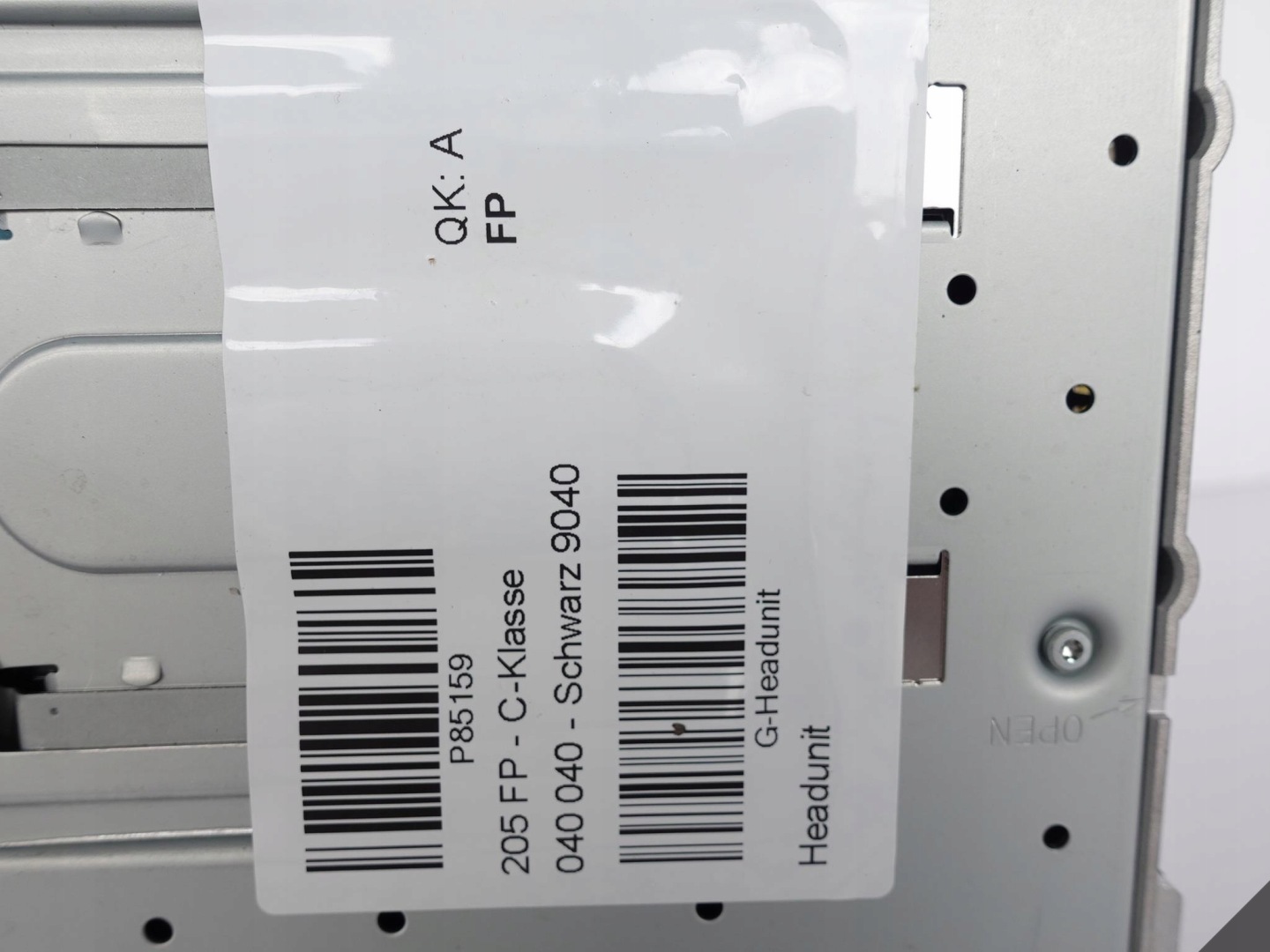 MERCEDES C 205 GLC 253 control unit navigation NTG5 HU