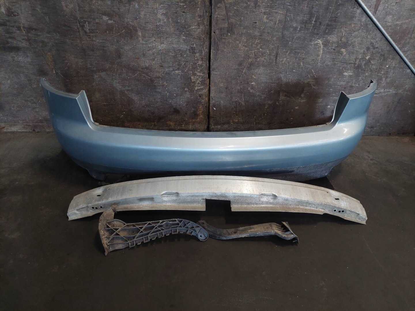 bumper rear part + sider + supports AUDI A6 C5 LIFT 8E0919283
