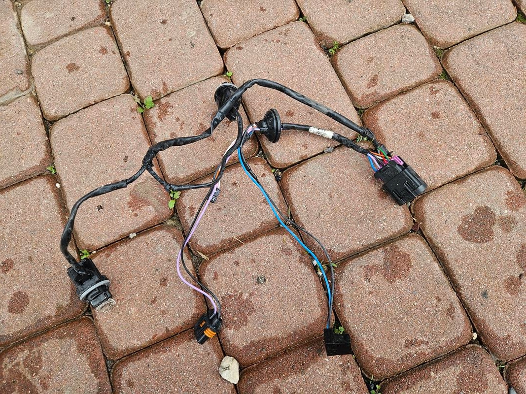 wiring bundle lights front przedniej lewej Opel Mokka MOKKA X