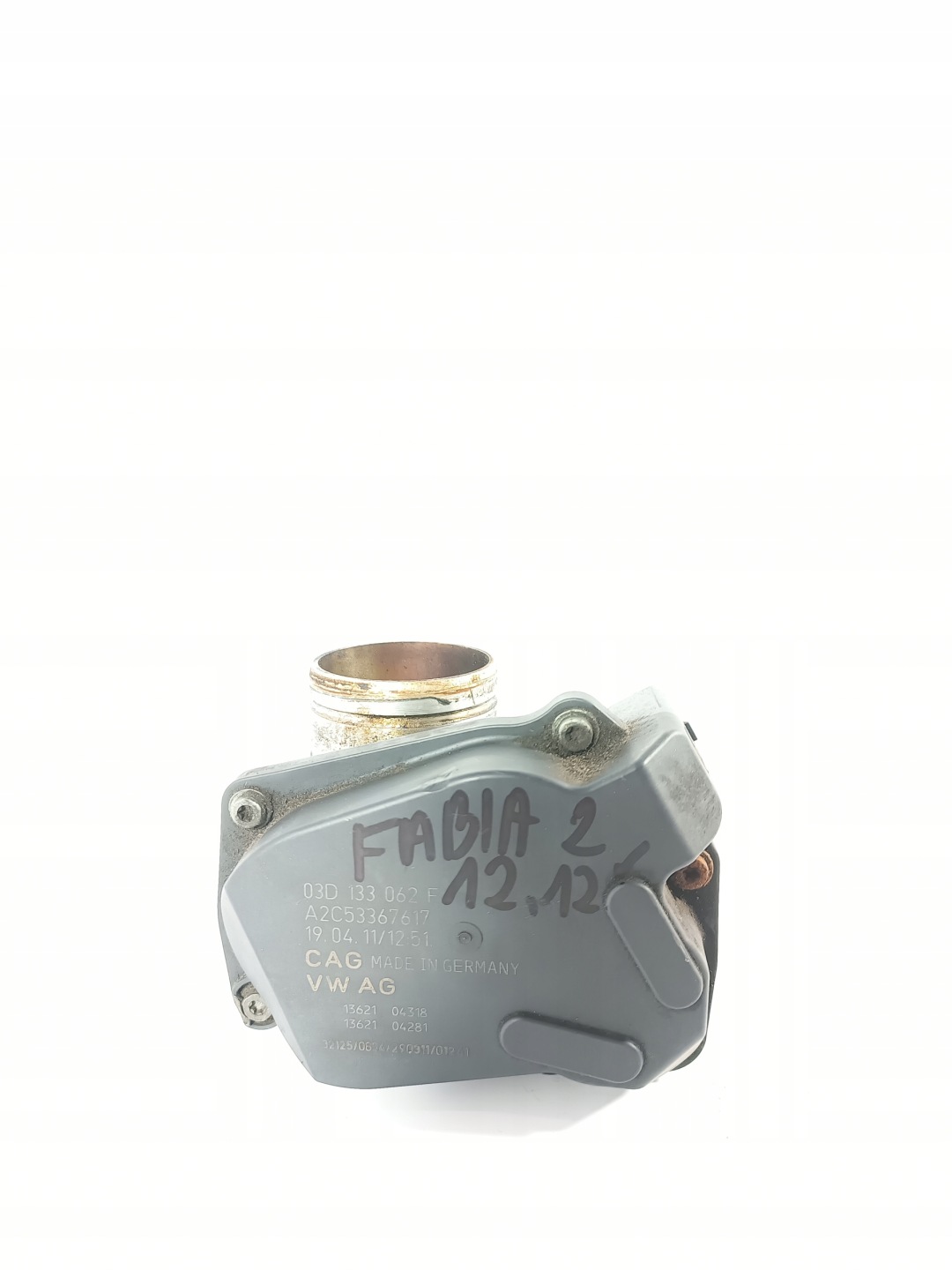 Skoda Fabia 2 II 07-14 Valvola a farfalla OE 03D133062F