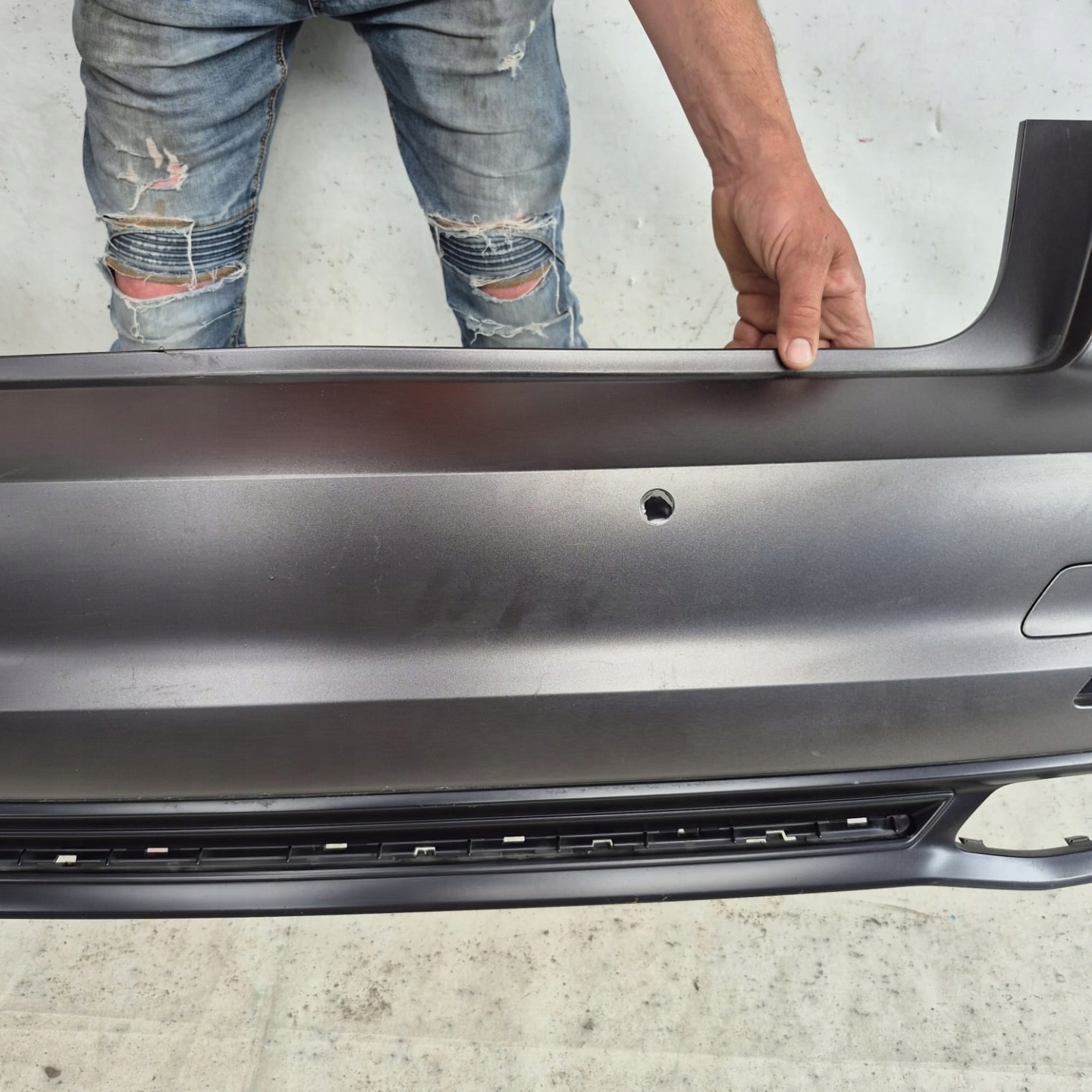 AUDI A6 C8 4K sedan 18-25 bumper rear part rear 4XPDC