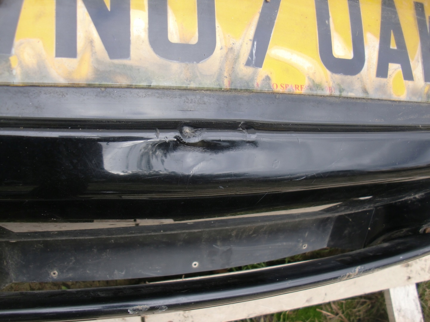 ALFA ROMEO BRERA bumper rear part rear black