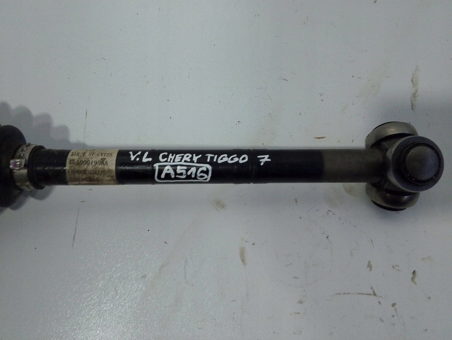 CHERY TIGGO 7 semi-axis front left 20220720 154000195AA (A516)28 ZEBOW