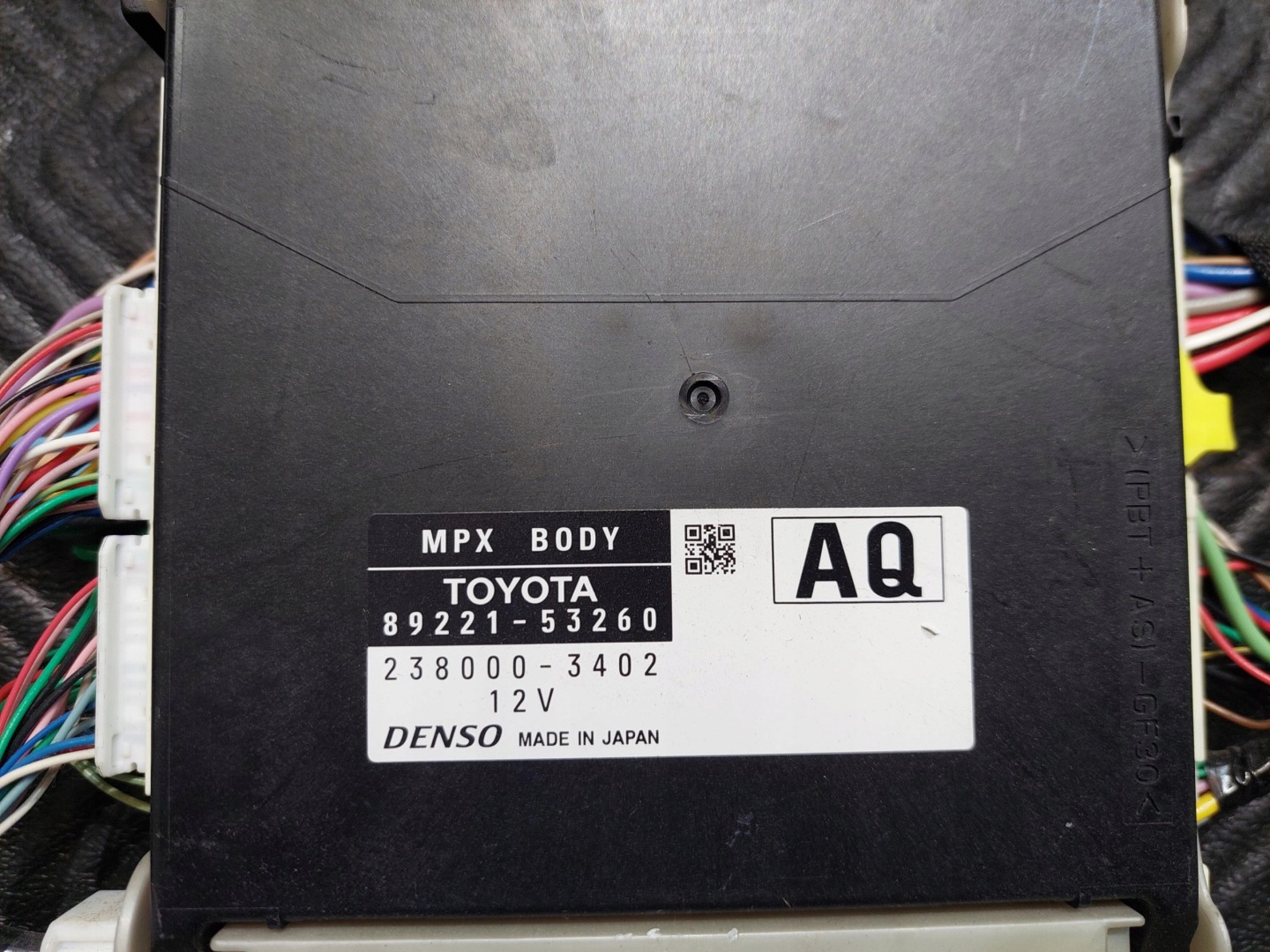 module control unit MPX BODY 89221-53260 LEXUS IS III 300 H