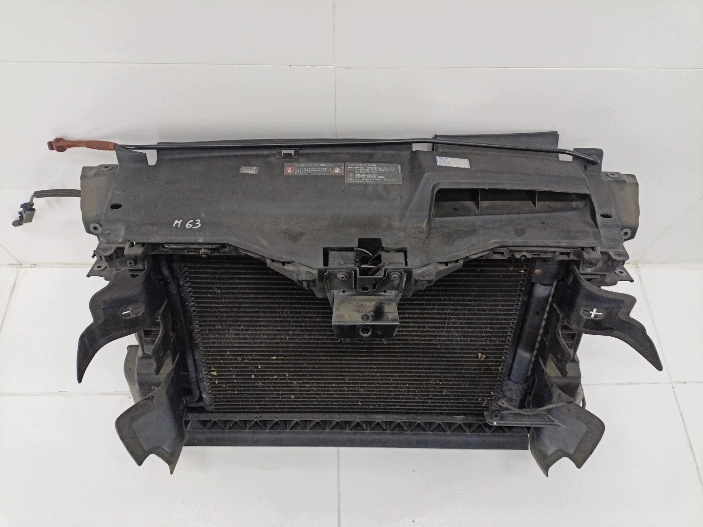 support panel for radiators pillar iron Volkswagen Scirocco 3 2009 6Q0010296