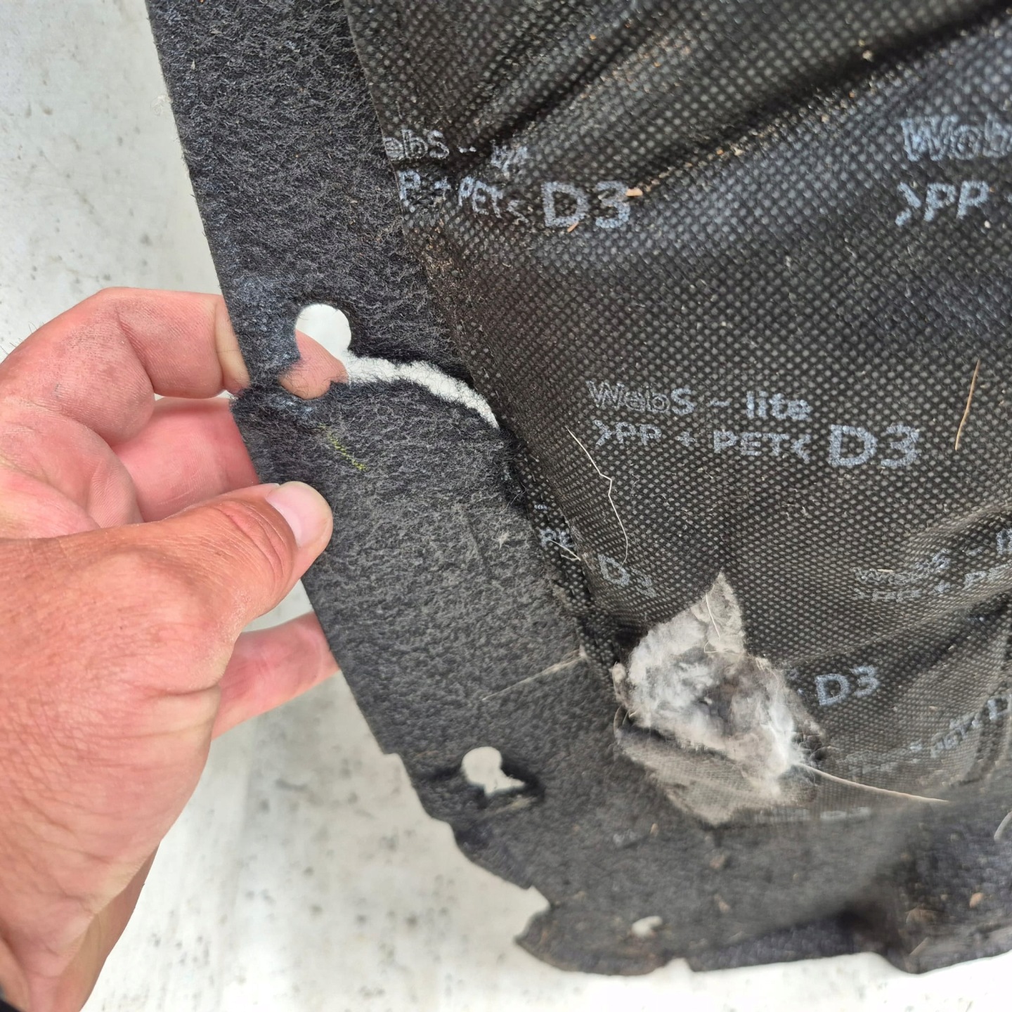 HYUNDAI SANTA FE V 5 23- mudguard left front front 86811-P6000