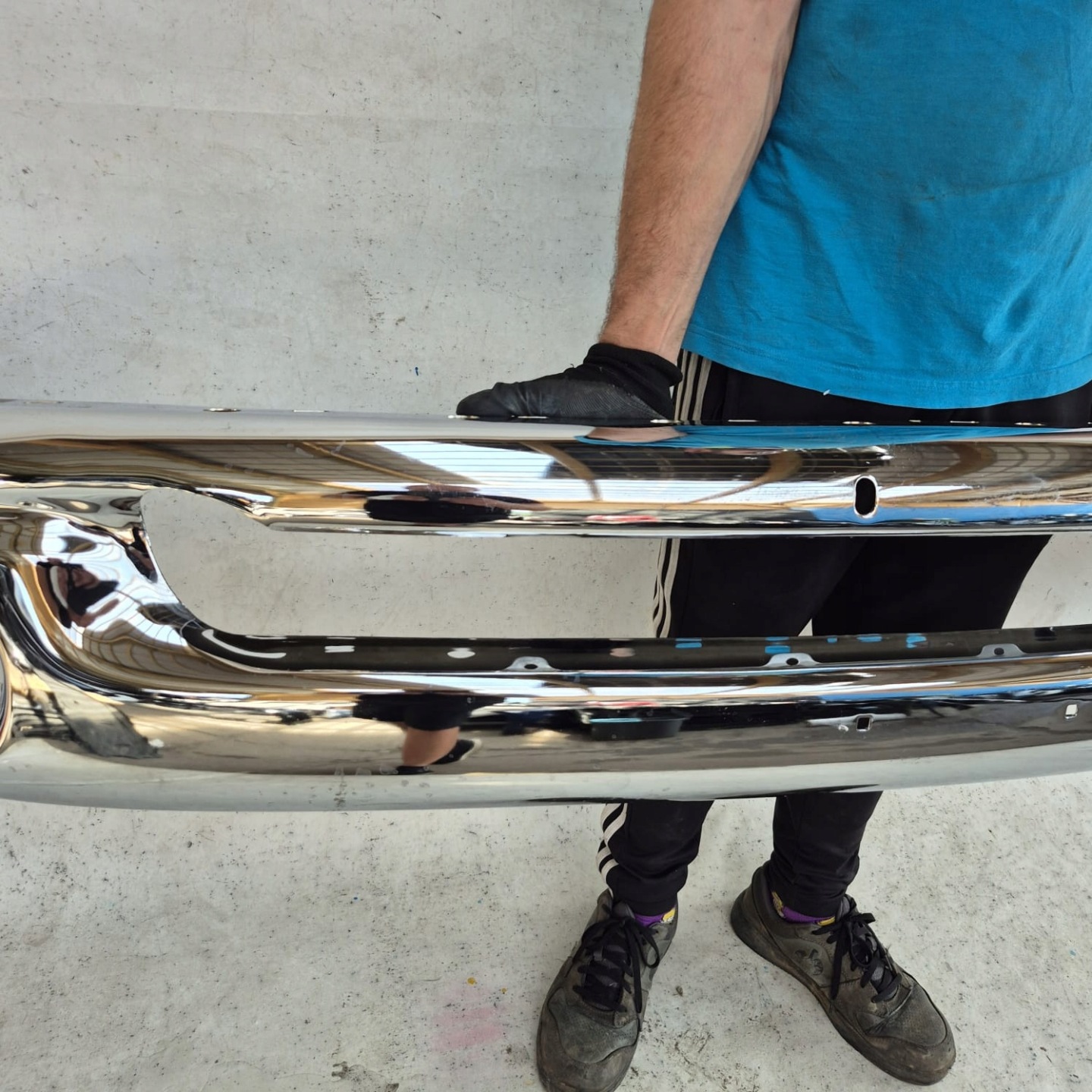 DODGE RAM III 02-05 bumper front front SPR original