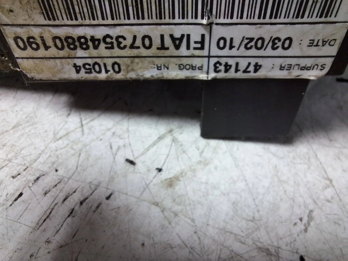 DEVIO LUCI TERGICRISTALLO TERGI DEVIO LUCI DEVIO 07354880190 Lancia Ypsilon II 03-09