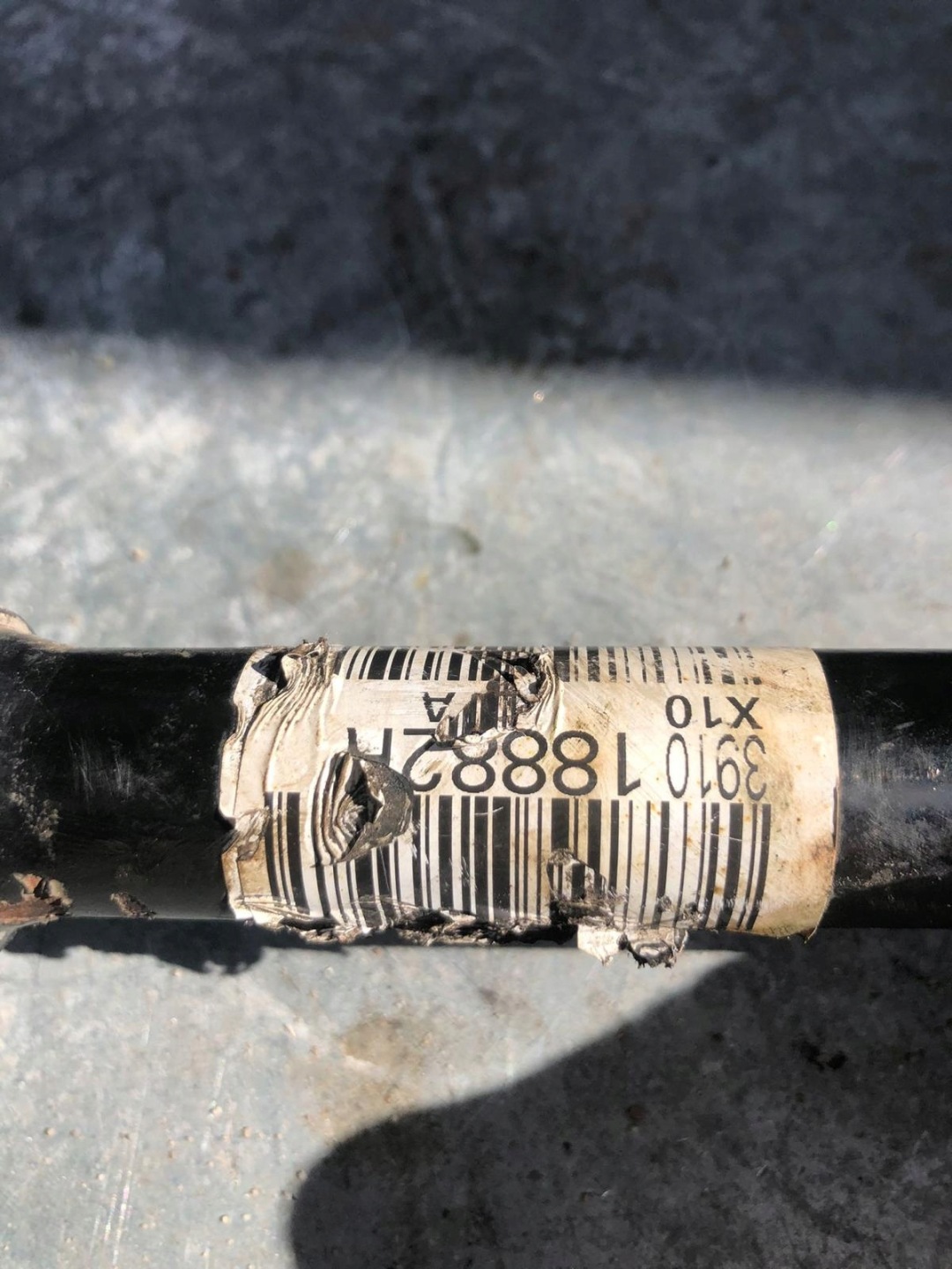 semi-axis left RENAULT ZOE 391018882R
