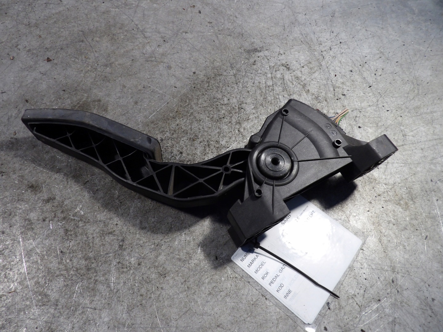 Saab 9-3 II accelerator pedal 2,0TB 9186724 6PV008322-00