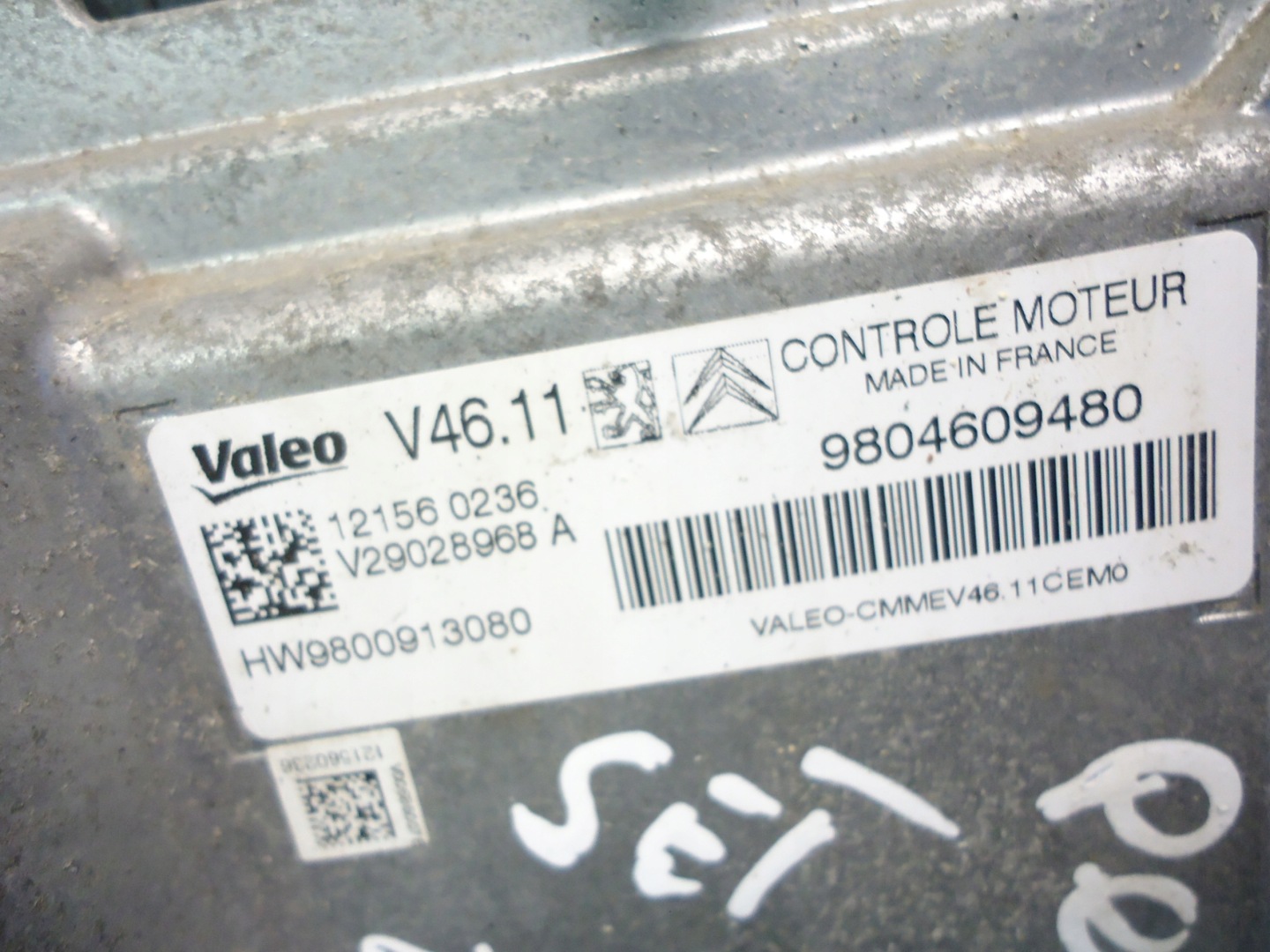 PEUGEOT 208 1.2 VTI Computer 9804609480