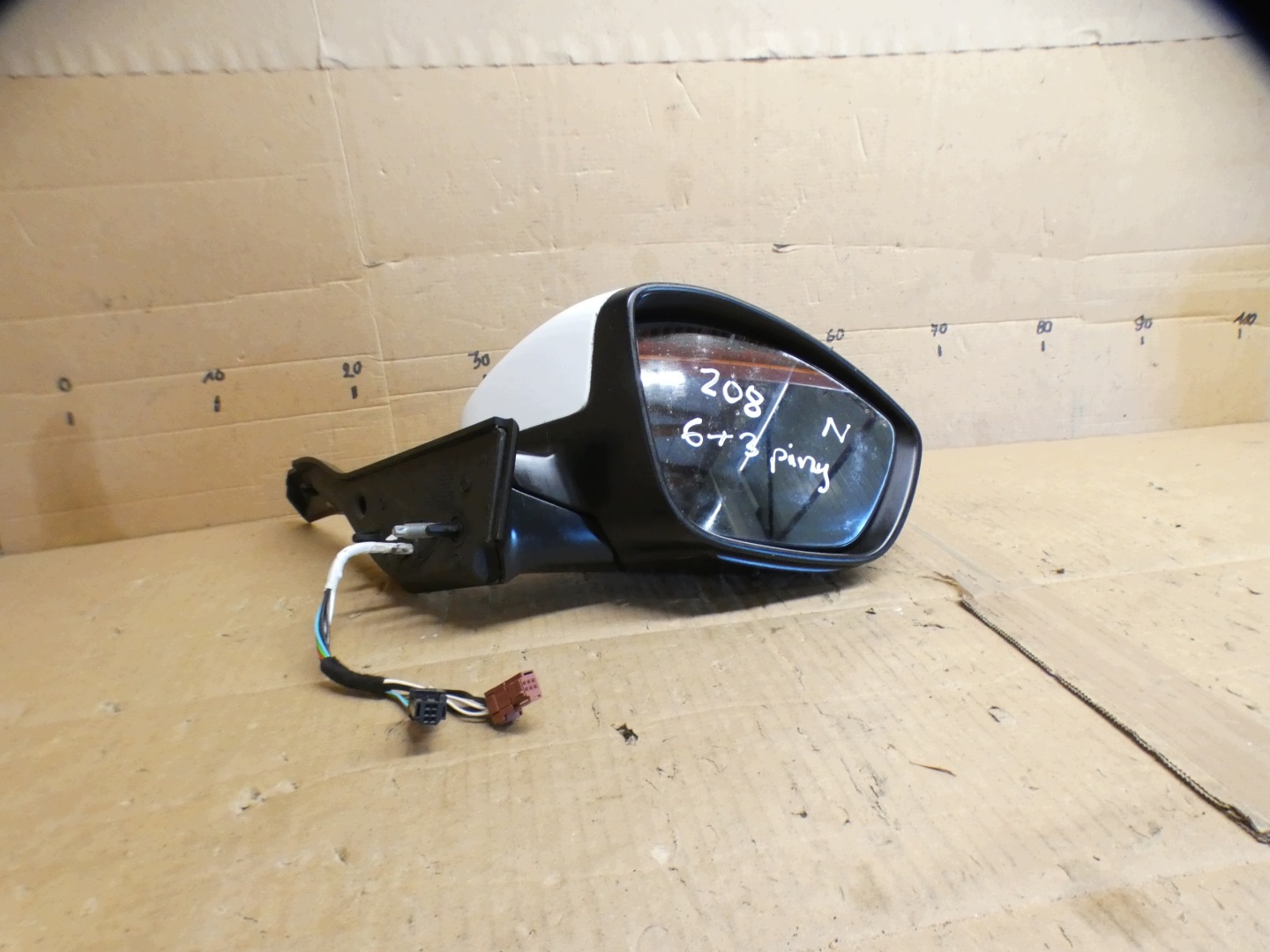 specchietto retrovisore destro Peugeot 208 e 9PIN