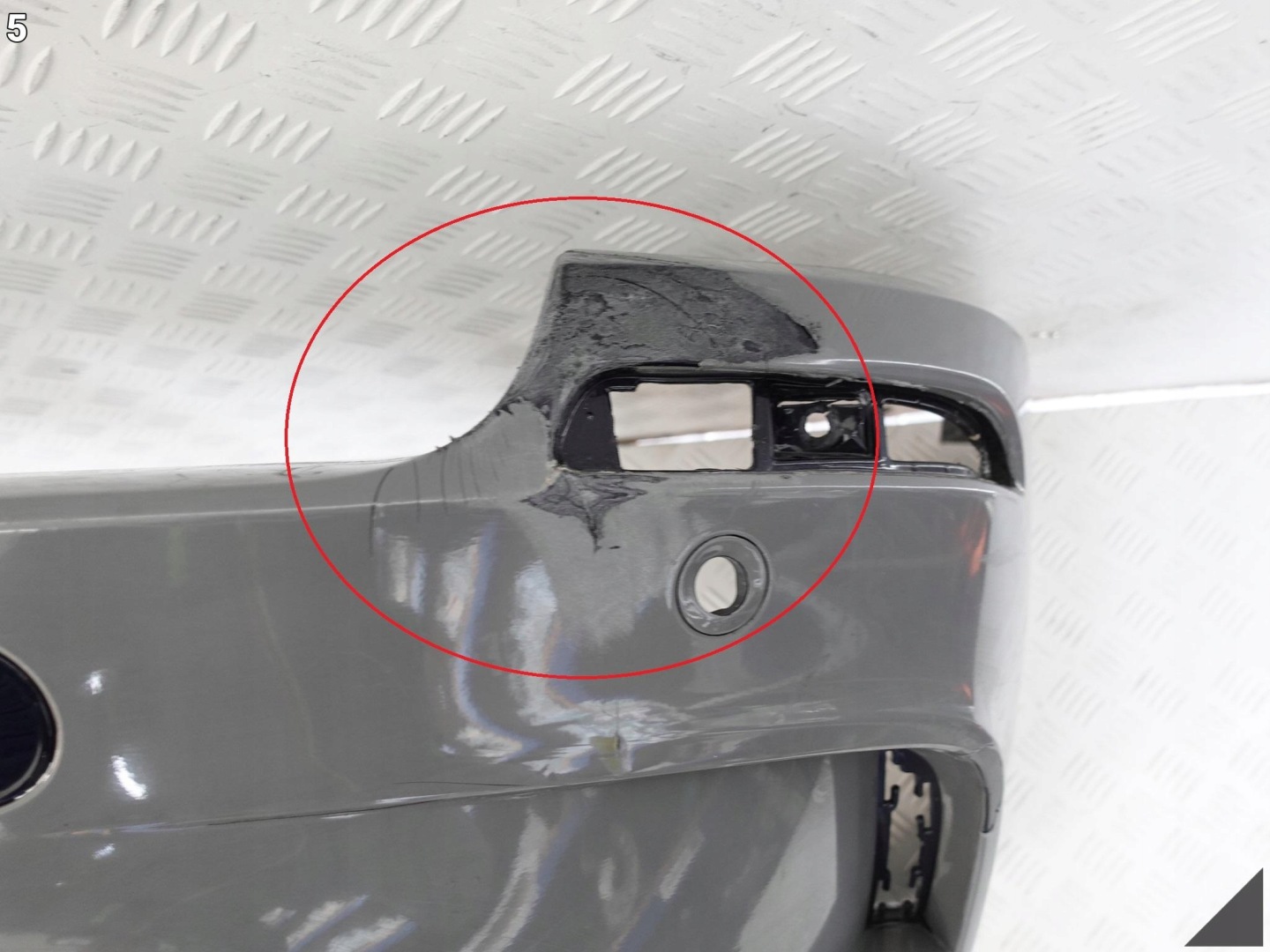 BMW X5M X5 M E70 M-POWER bumper rear part 4XPDC