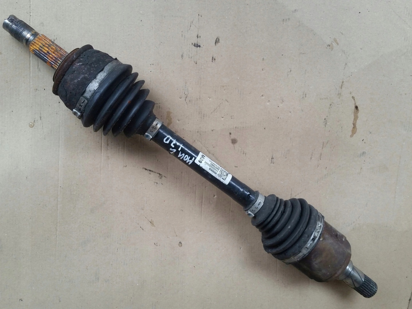 semi-axis left 95090836 AA39 OPEL MOKKA 1.6 / 1.7CDTI
