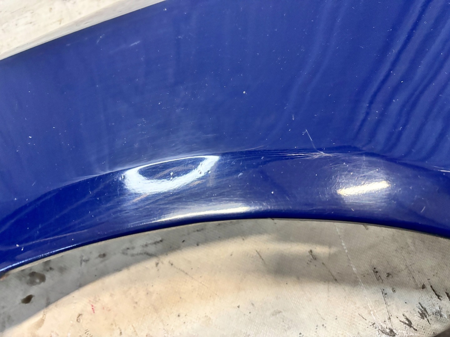 fender left front Skoda Fabia II lift k: LF5A