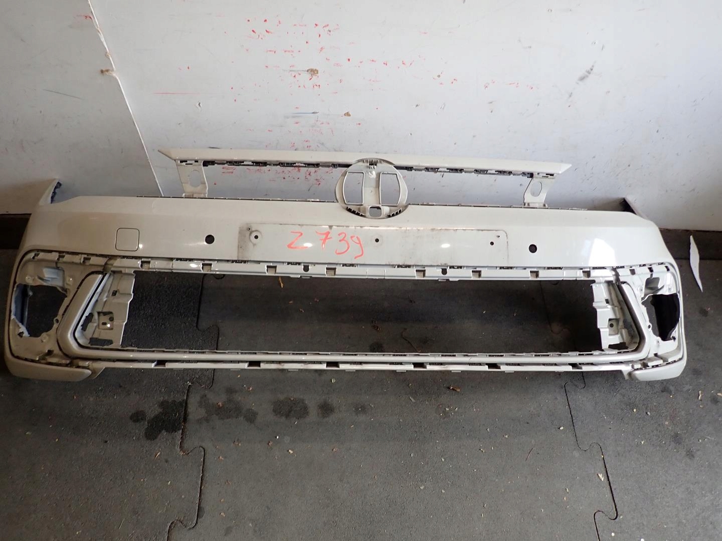 bumper front front VW POLO VI LIFT 2021- R-LINE 2GS807221
