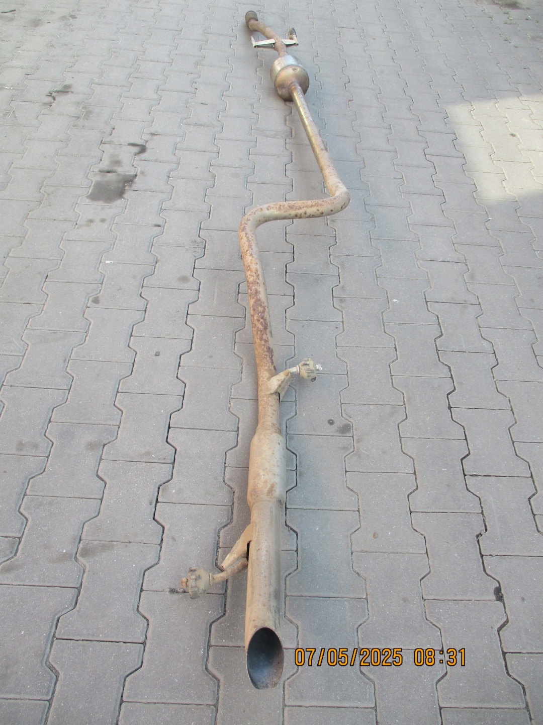 muffler, exhaust CITROEN C3 III 20R 1,5HDI