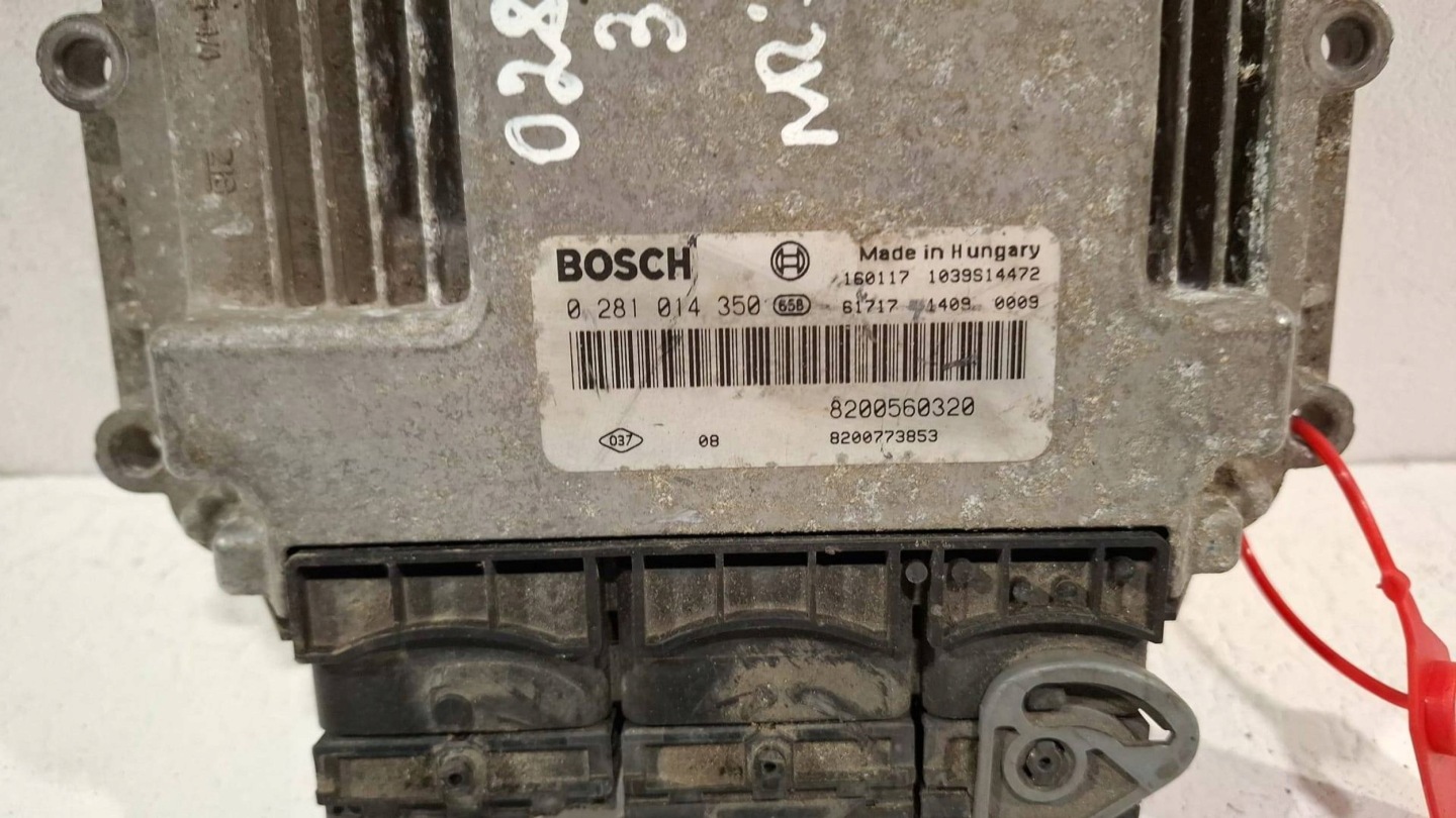 control unit of the engine computer 0281014350 Renault Espace IV 2.0 DCI
