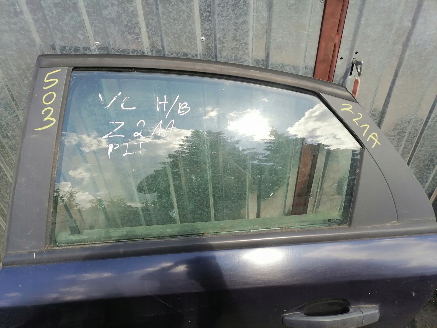 tür links heck OPEL VECTRA C HB Z21A