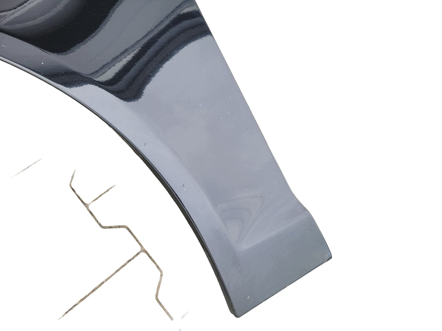 AUDI A6 C6 LIFT fender front front left LZ9Y