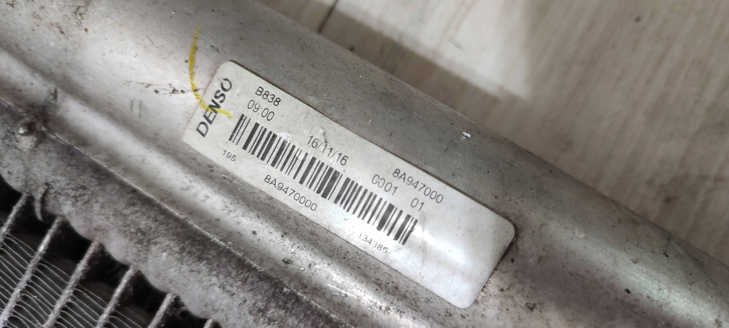 Fiat Tipo 2018 capacitor, / air conditioning radiator