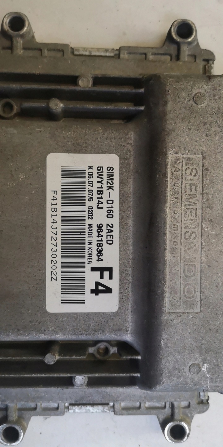 CHEVROLET EPICA 96418364 5WY1B14J 2AED Computer EC