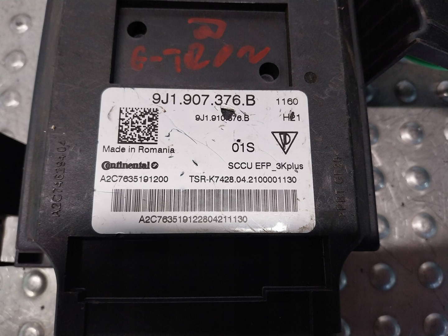 module unité de commande électronique uce actif de l'échappement 9J1907376B AUDI E-TRON GT PORSCHE TAYCAN