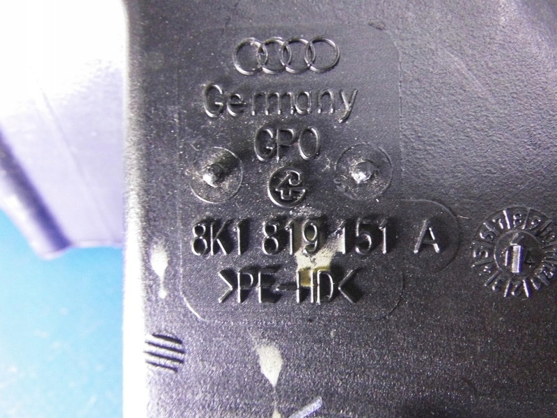 drain intake air 8K1819151 AUDI Q5 8R 08-16R