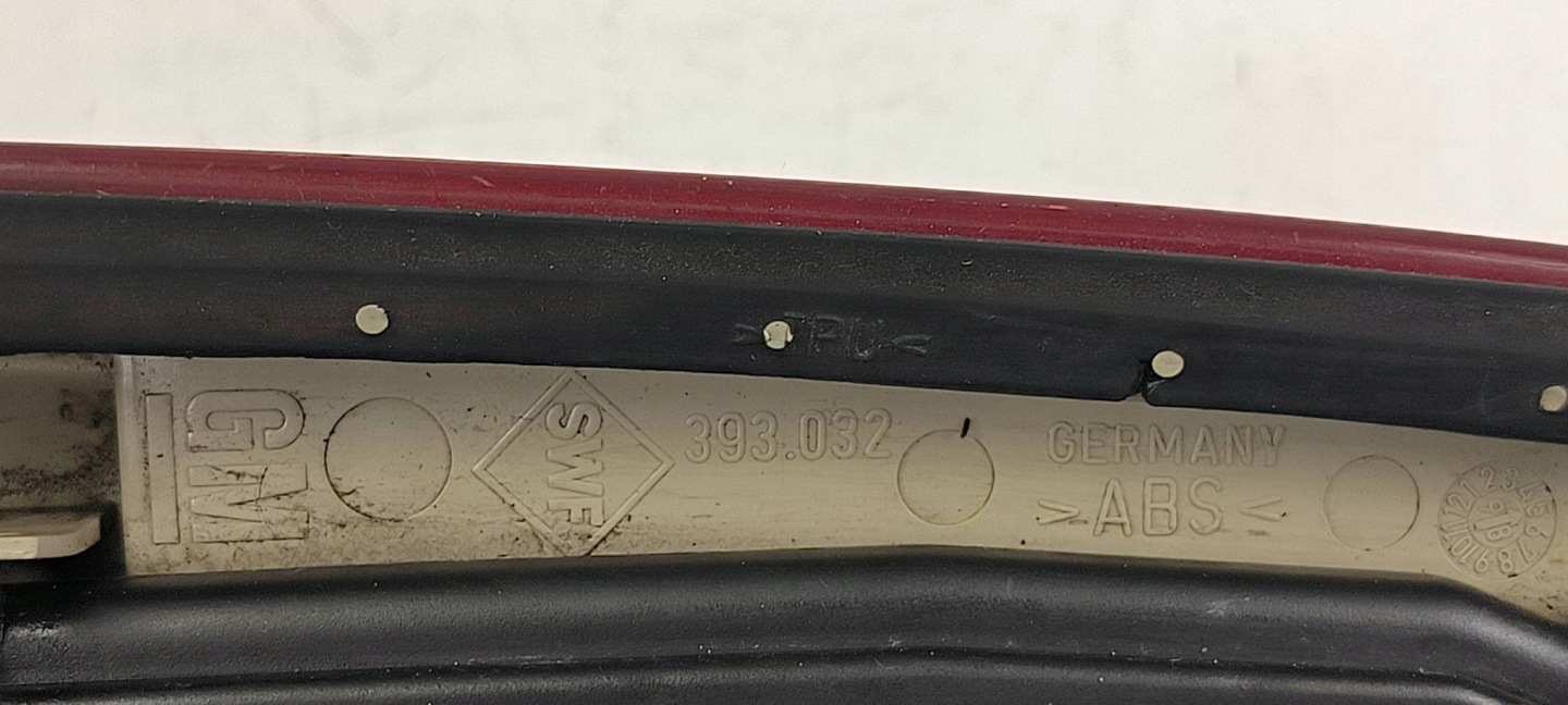 light right rear part 393032 OPEL ASTRA G