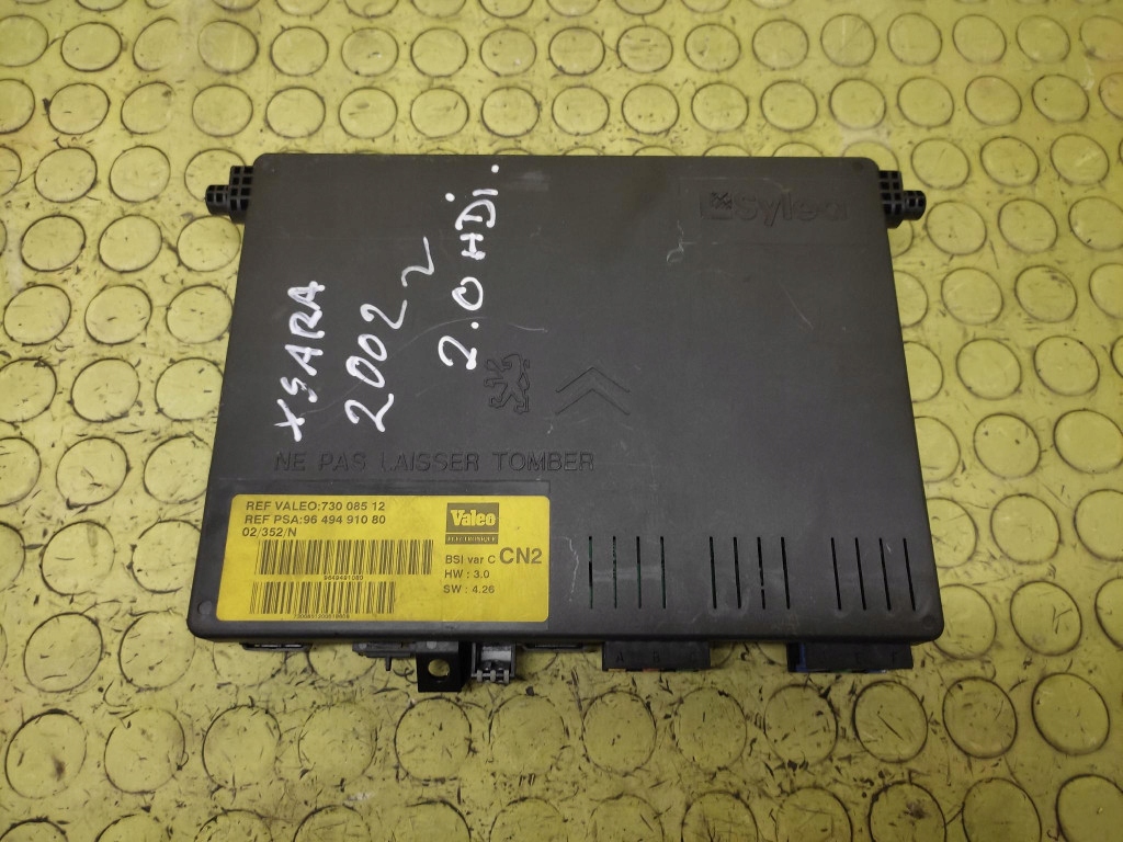 CITROEN XSARA 2.0 HDI modulo Scatola BSI 9649491080