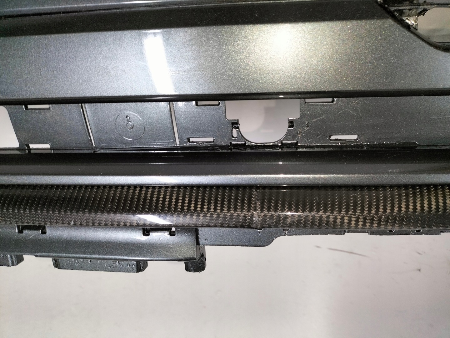 bumper rear rear part AUDI Q8 SQ8 4M8 18- S-LINE