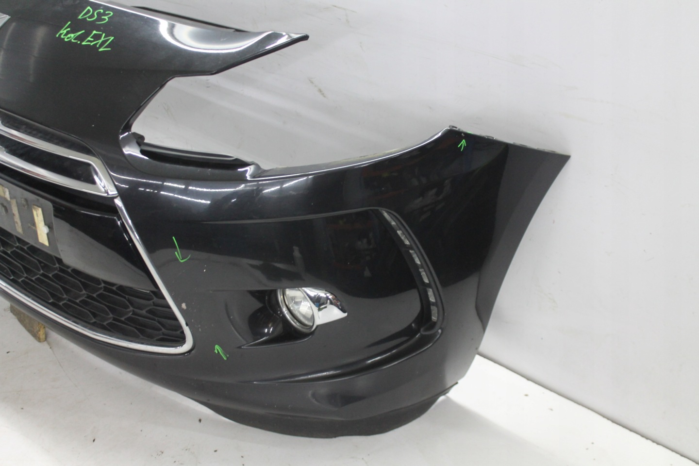 bumper front front CITROEN DS3 of wheels. EXL 10-14