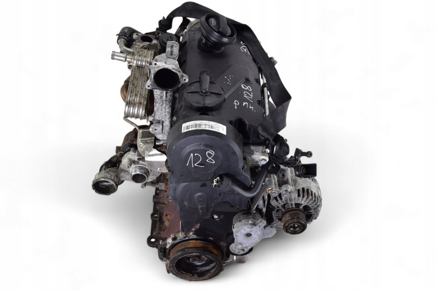 engine PASSAT B6 GOLF V TOURAN OCTAVIA II TOLEDO 1.9TDI 105KM BXE KOMPRESJA
