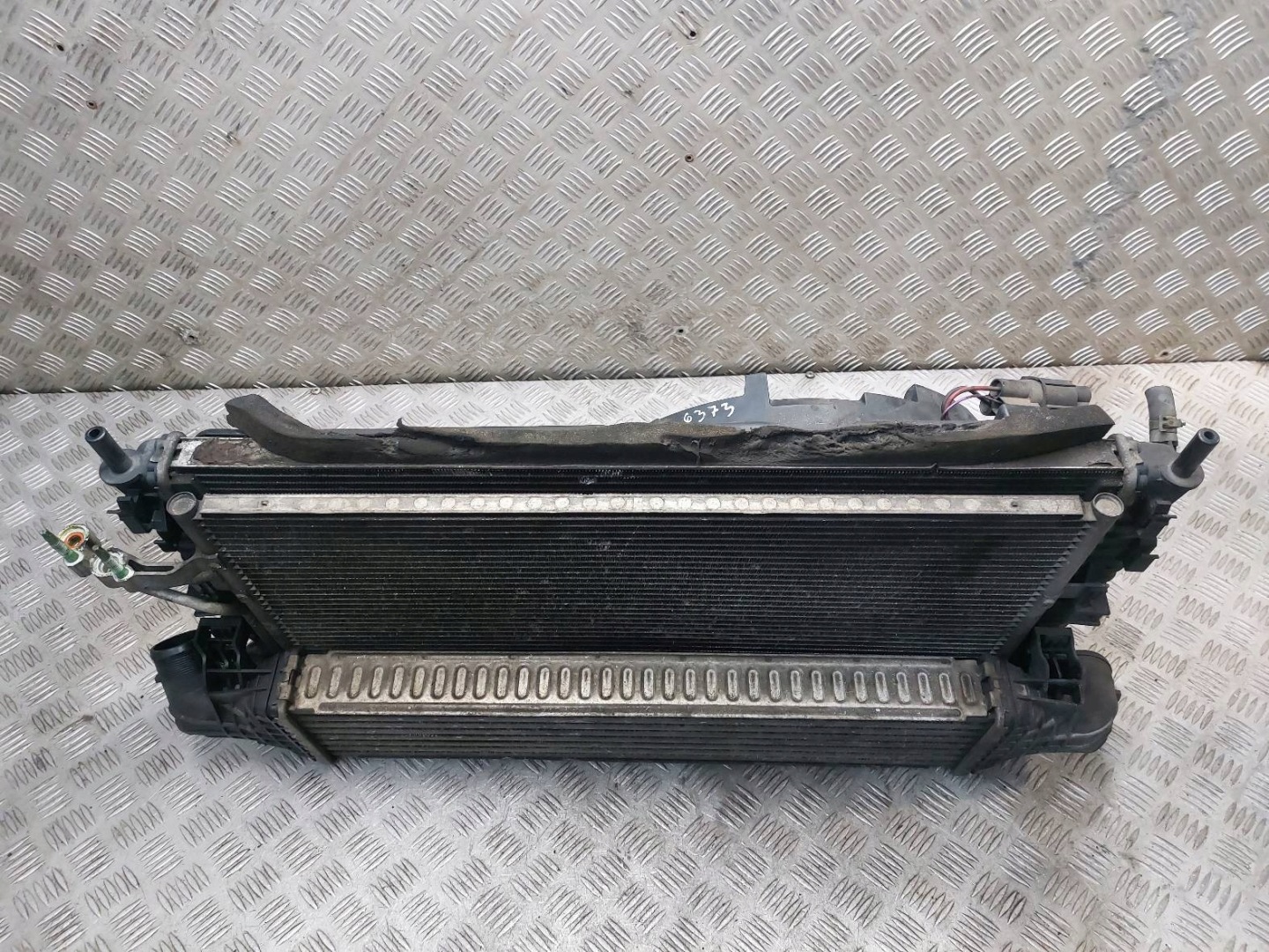 radiatore KOMPLET + VENTOLA FORD C-MAX e 1.6 TDCI 3M5H-9L440-AE