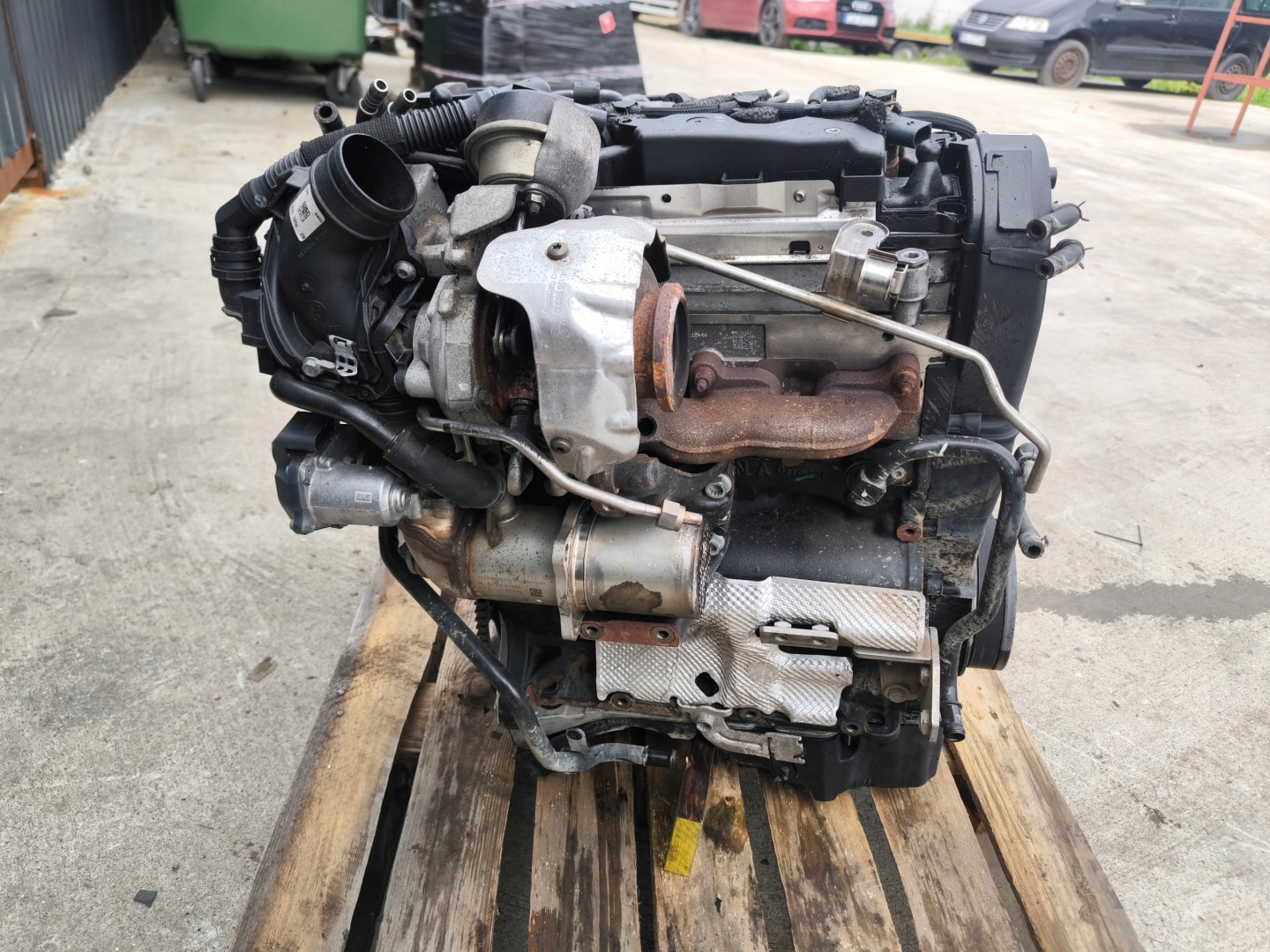 engine complete AUDI A4 B9 A5 Q5 A6 2.0 TDI DEU DEUA 149460 KM original !!