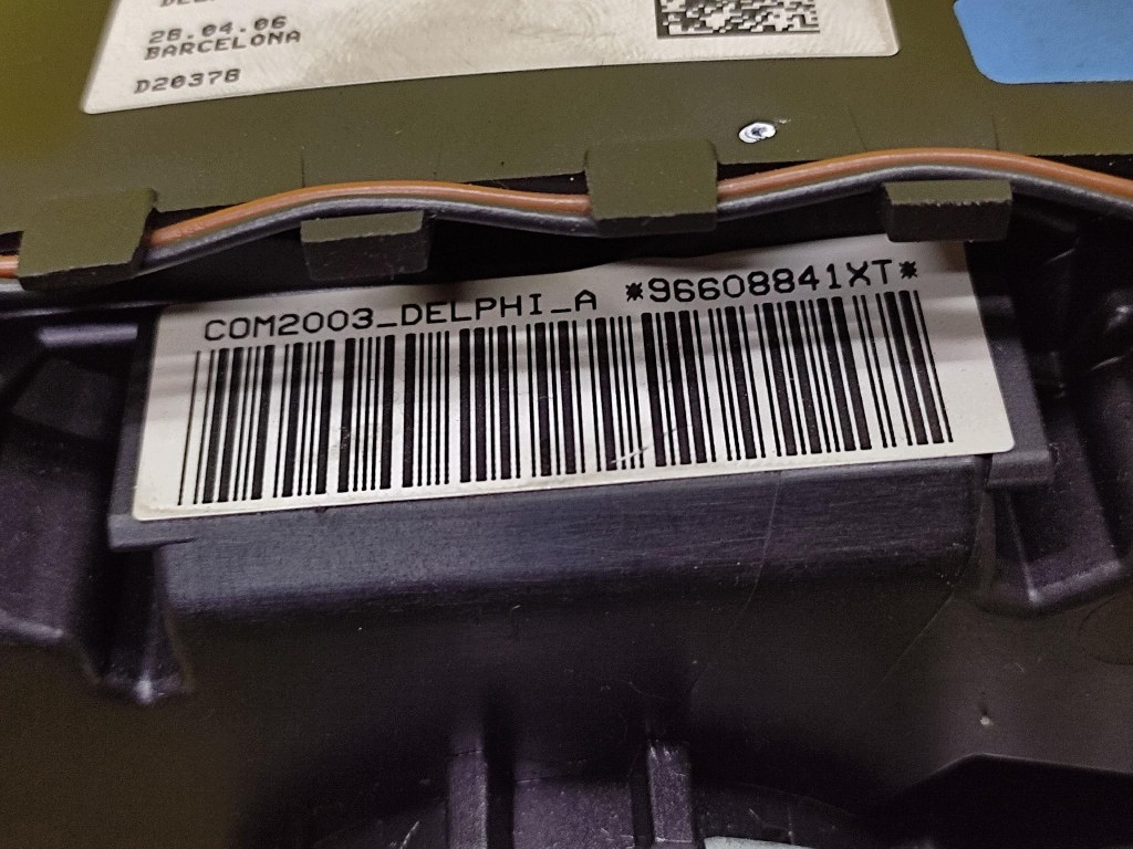 CITROEN C3 Commodo essuie glace 96608841XT