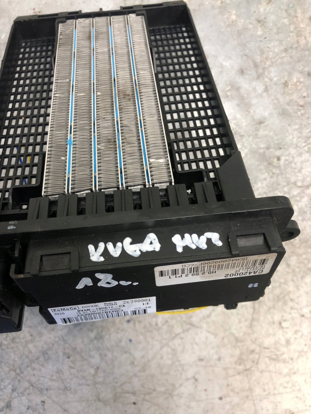 heater electrical FORD KUGA MK2 LIFT BV6N-18D612-CA
